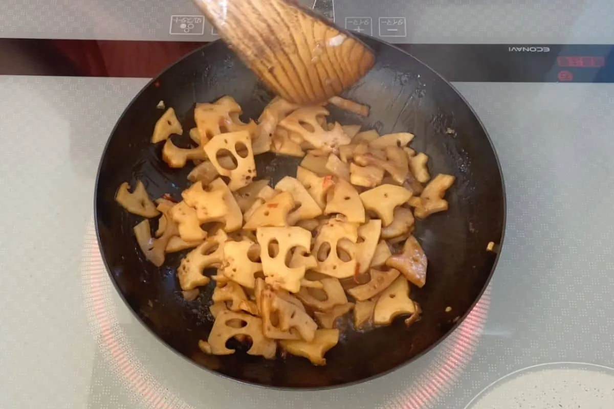 Stir-Fried Lotus Root