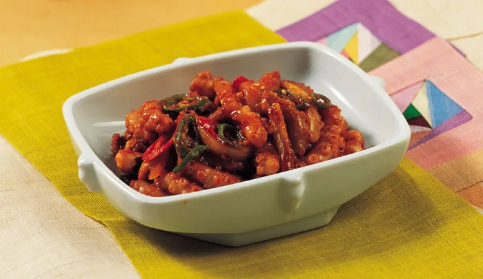 Stir-Fried Small Octopus