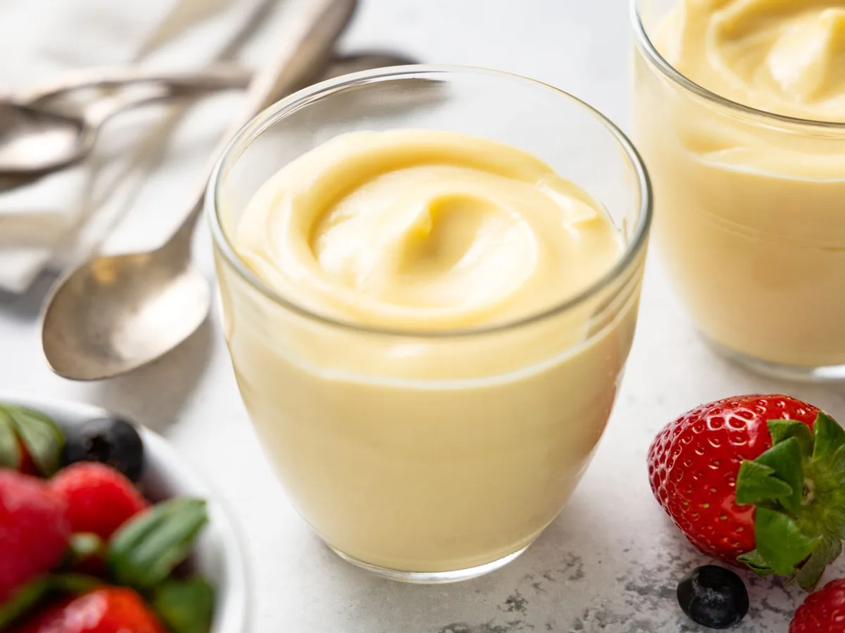 Strawberry Custard
