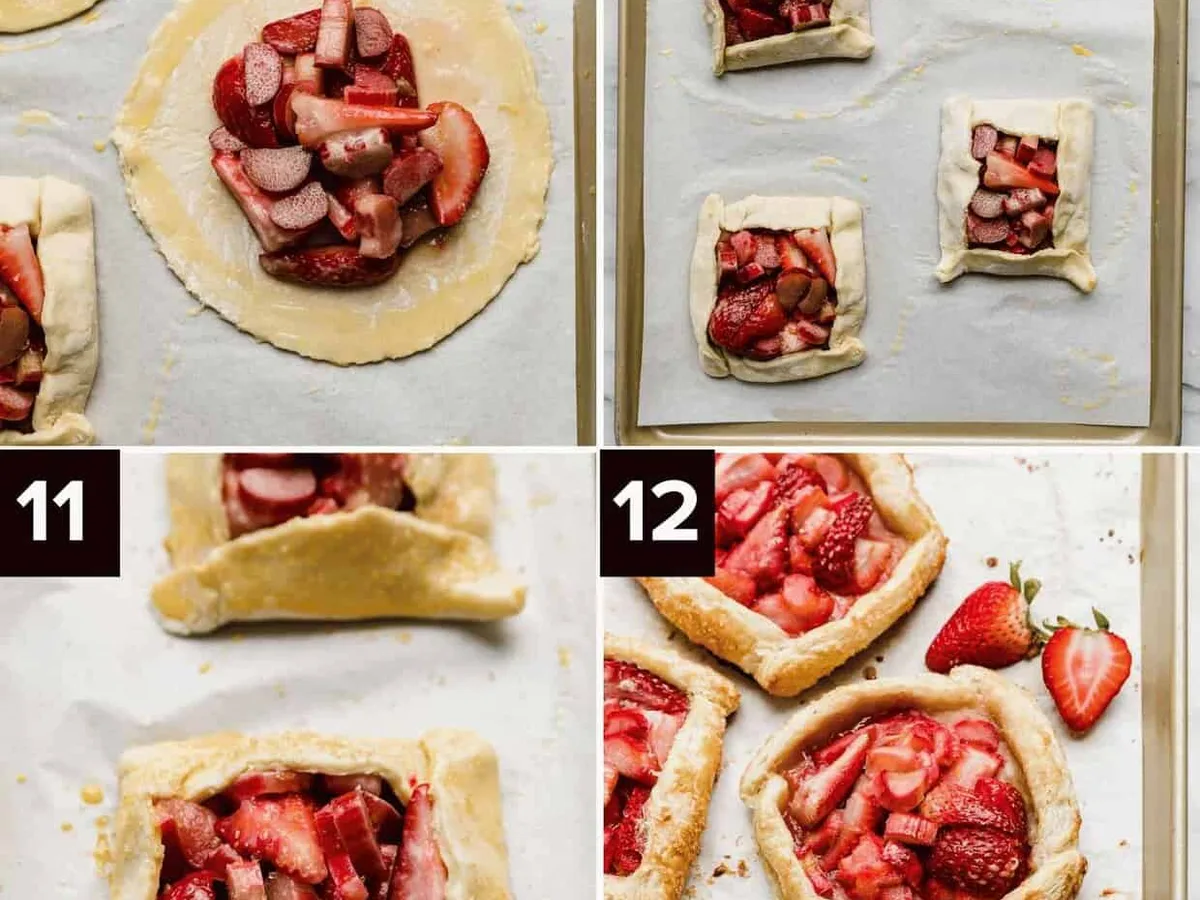 Strawberry-Rhubarb Puff