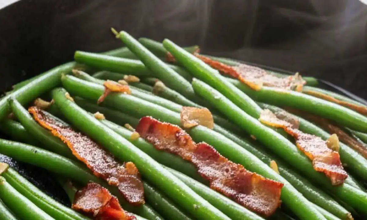 String Beans In Walnut Sauce