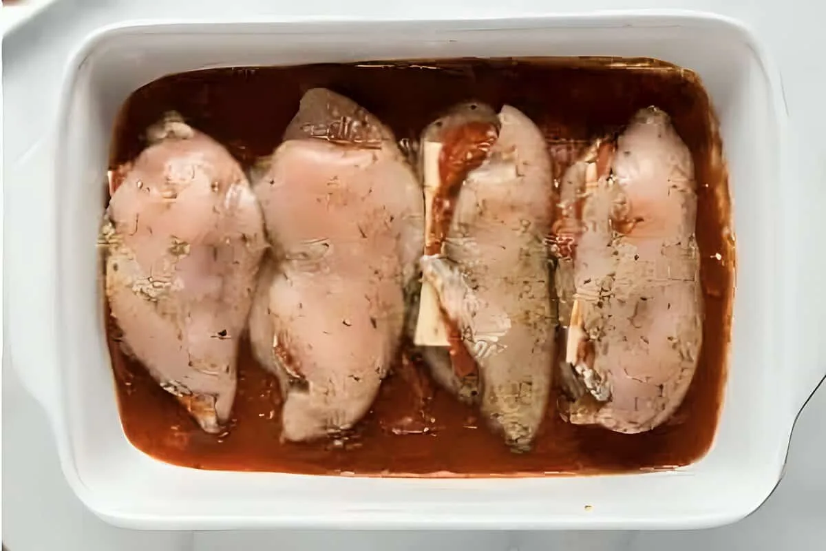 Stuffed Pepperoni Chicken