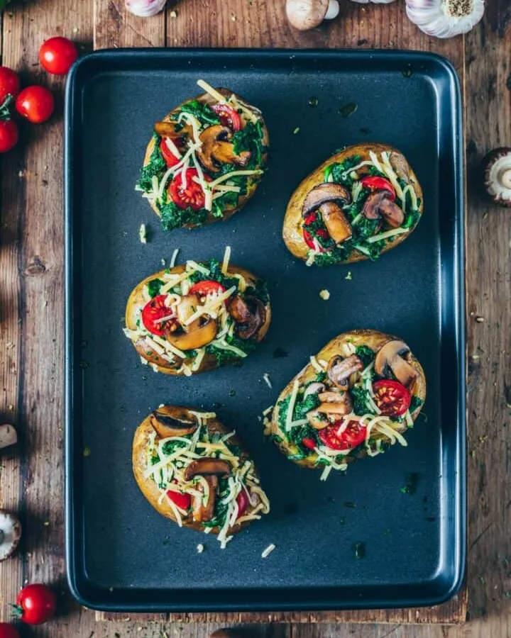 STUFFED POTATOES