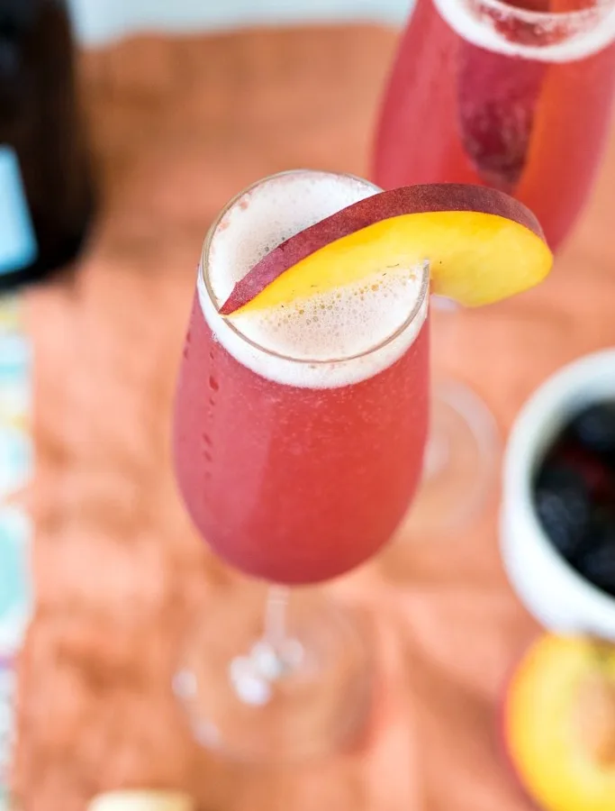 Summer Fruit and Prosecco Jelly