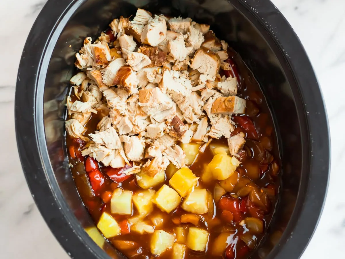 Sweet and Sour Chicken (Crockpot)