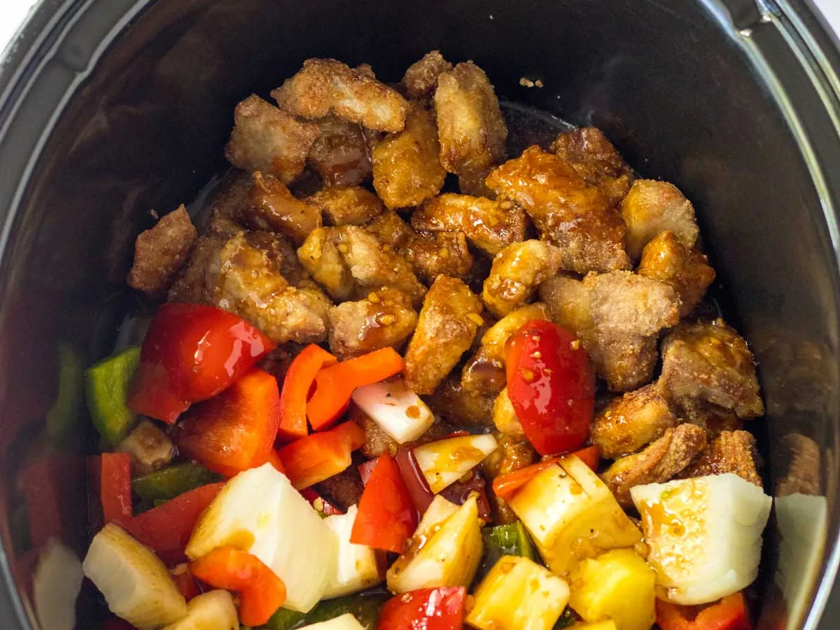 Sweet and Sour Pork (Crockpot)