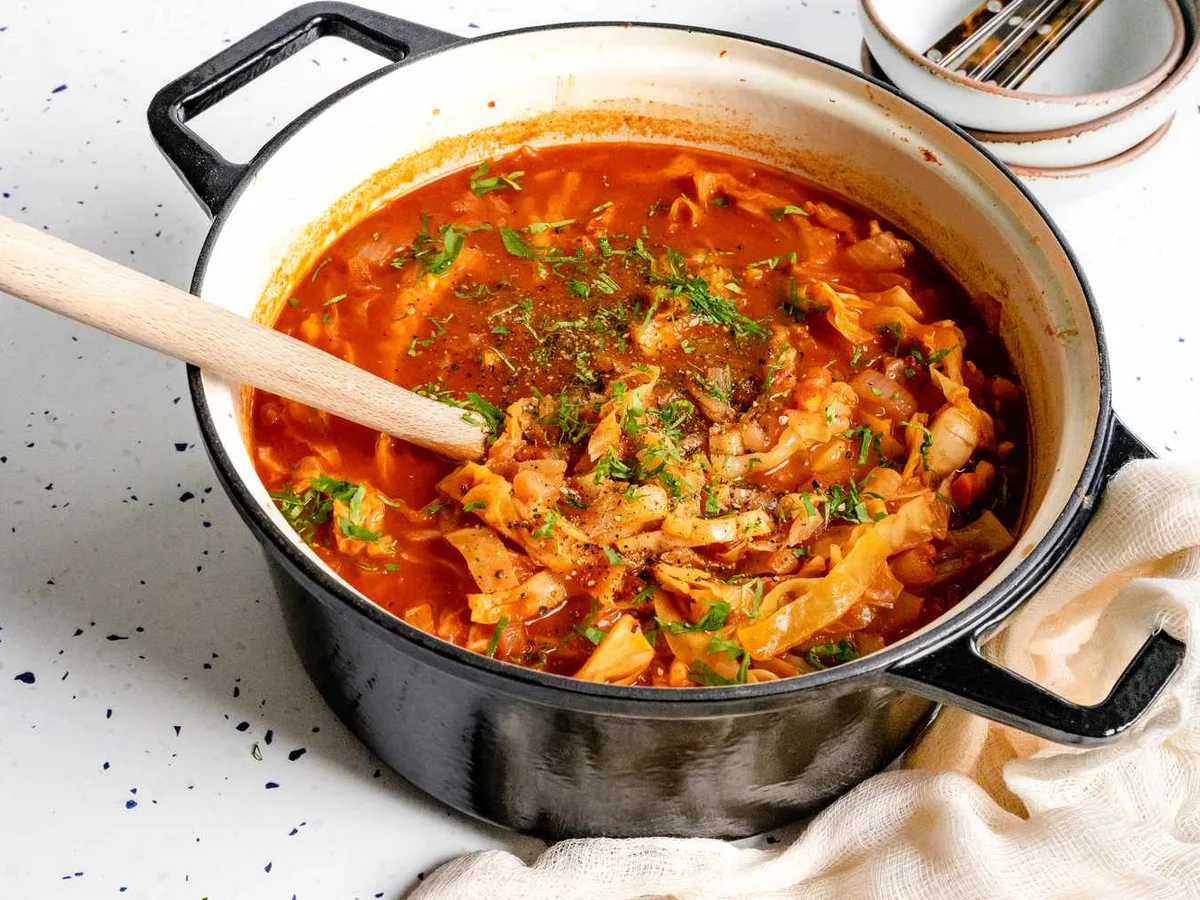 Sweet-n-Hot Cabbage