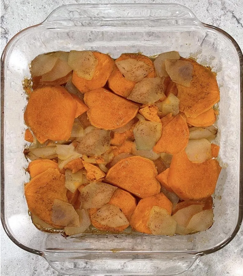 Sweet Potato and Apple Casserole