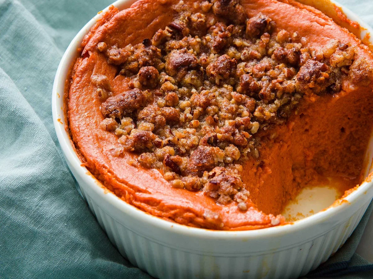 Sweet Potato Soufflé