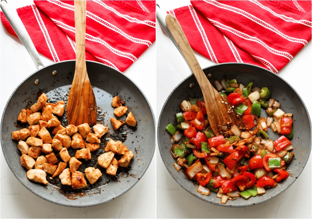 Szechwan Chicken and Vegetables