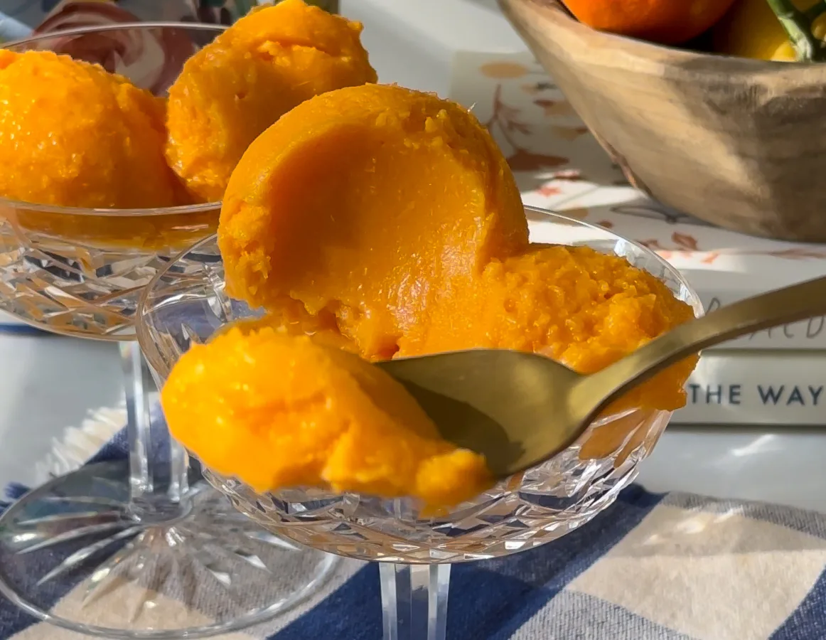 Tangerine Ice Cream