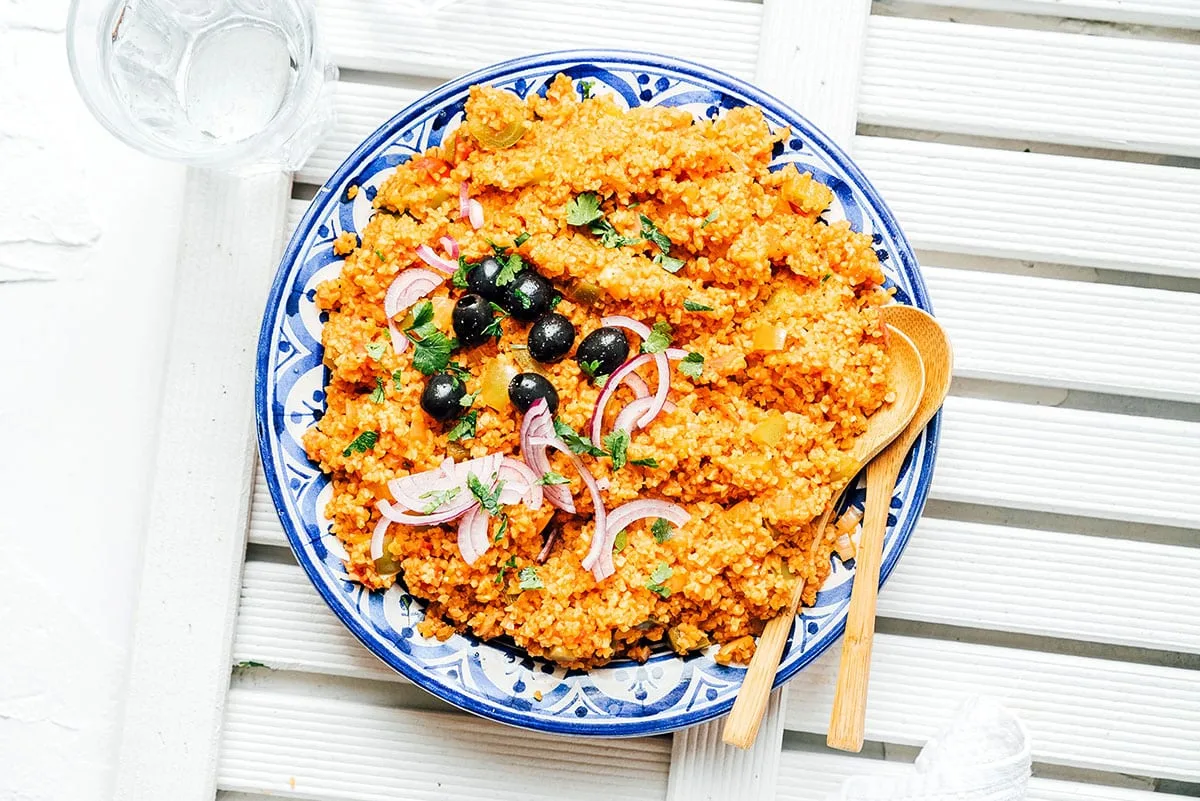 Tangy Red Bulgur