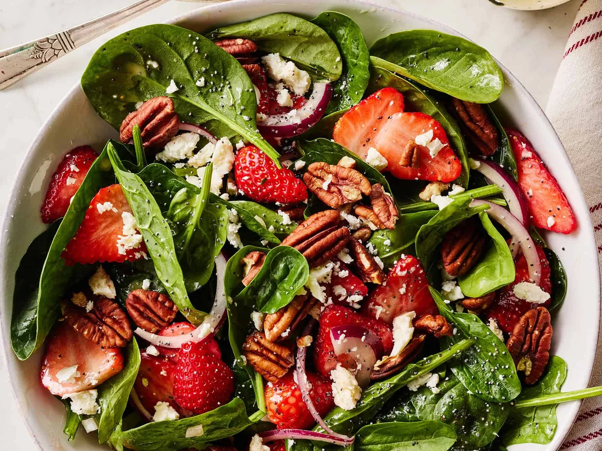 Tangy Spinach Salad