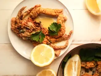 Tempura Stone Crabs With Lemon, Black Pepper Tartar Sauce