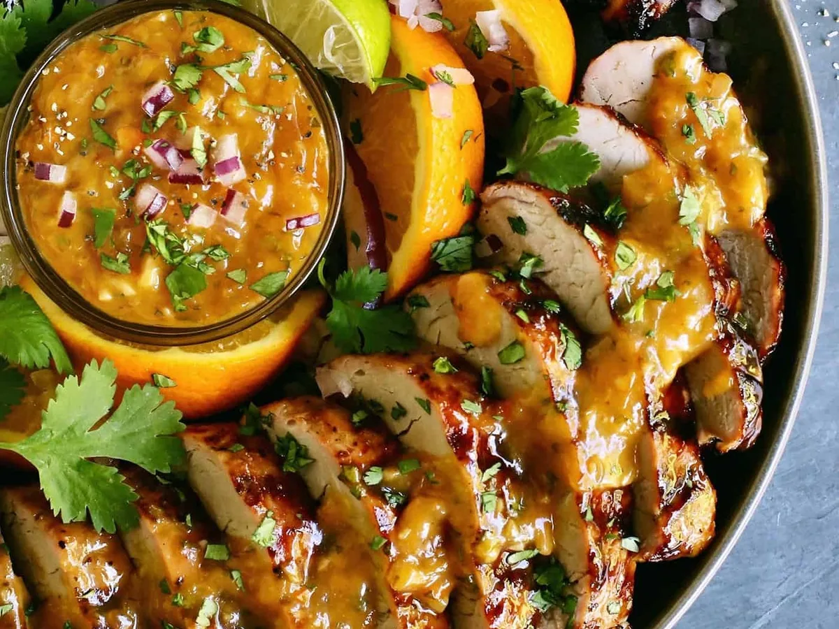 Tender Peach Tenderloins