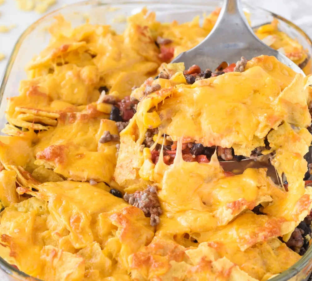 Tex−Mex Gooey Casserole