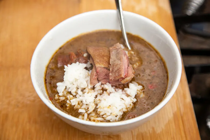 Texas Wild Duck Gumbo