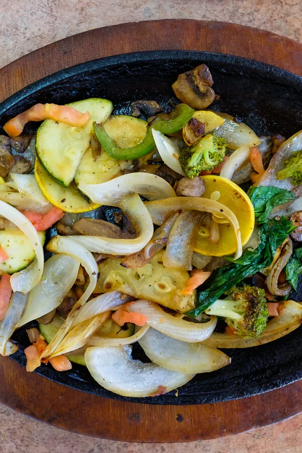 TGI Friday's Sizzling Vegetable Fajitas