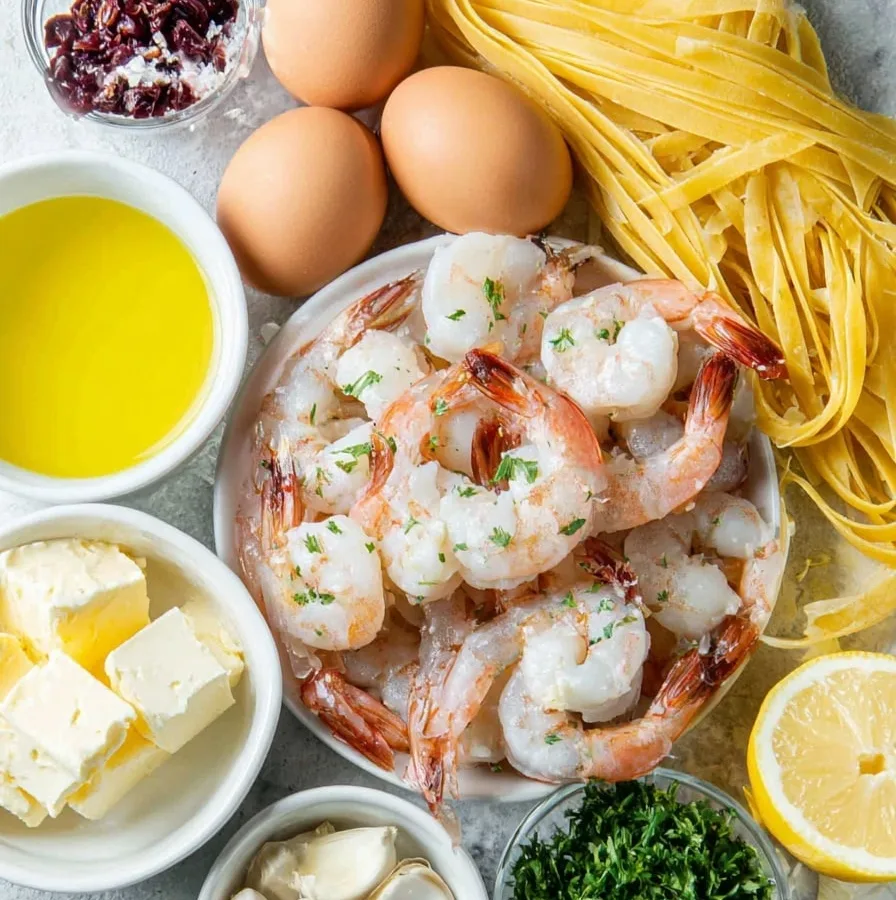 Thai Shrimp Pasta
