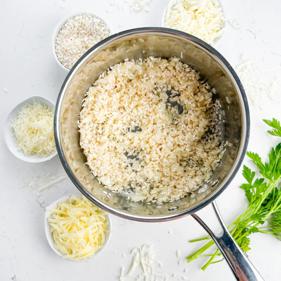 Three Cheese Risotto