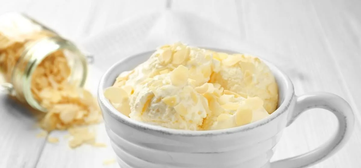 Toasted Almond Ice Cream