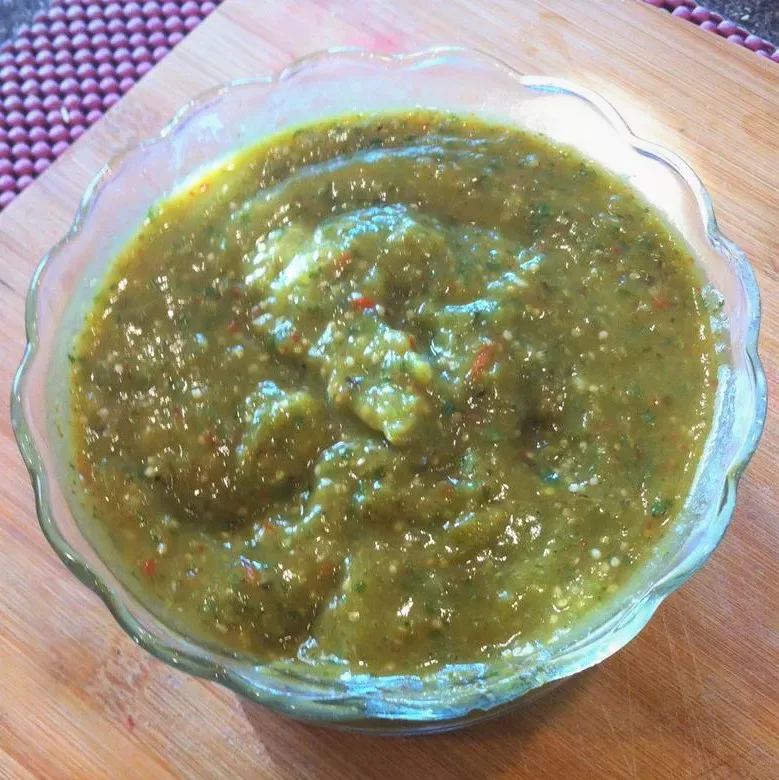 Smoky Tomatillo Salsa