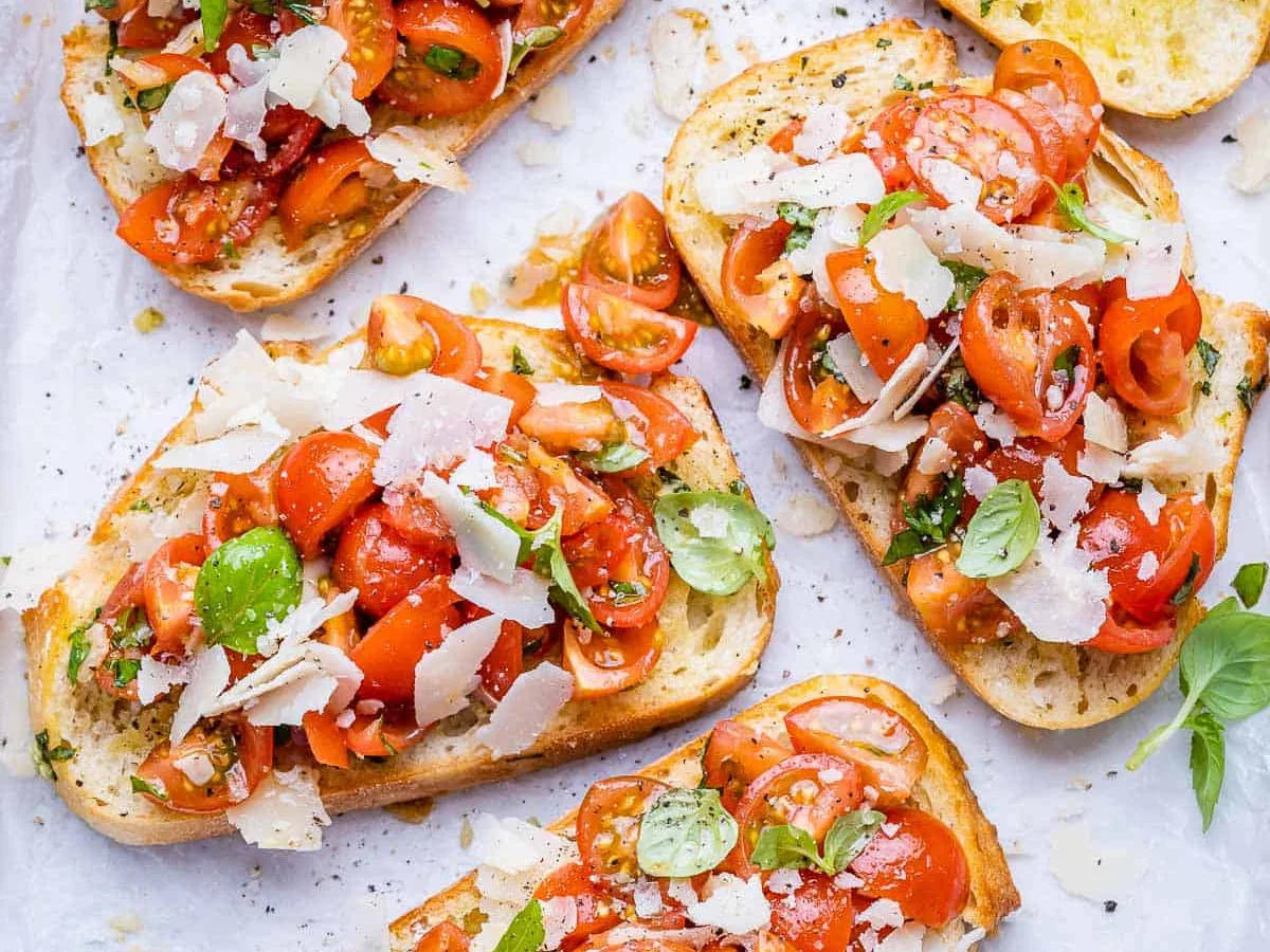 Tomato Brushetta, Lo Cal