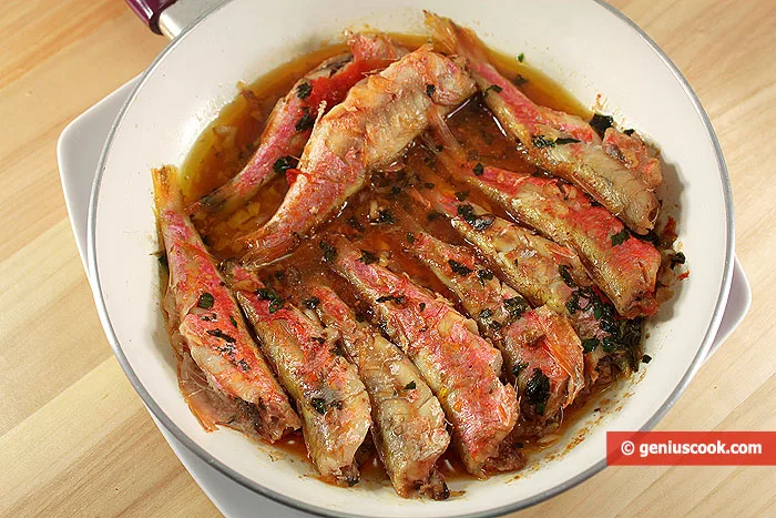 Triglie Alla Livornese (Red Mullet Leghorn Style)
