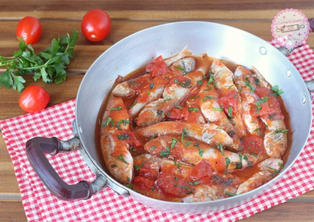 Triglie Alla Livornese - Red Mullet Leghorn Style
