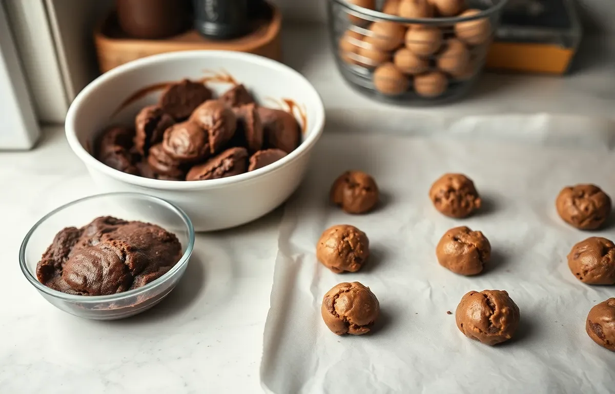 Triple-Chocolate Cookies