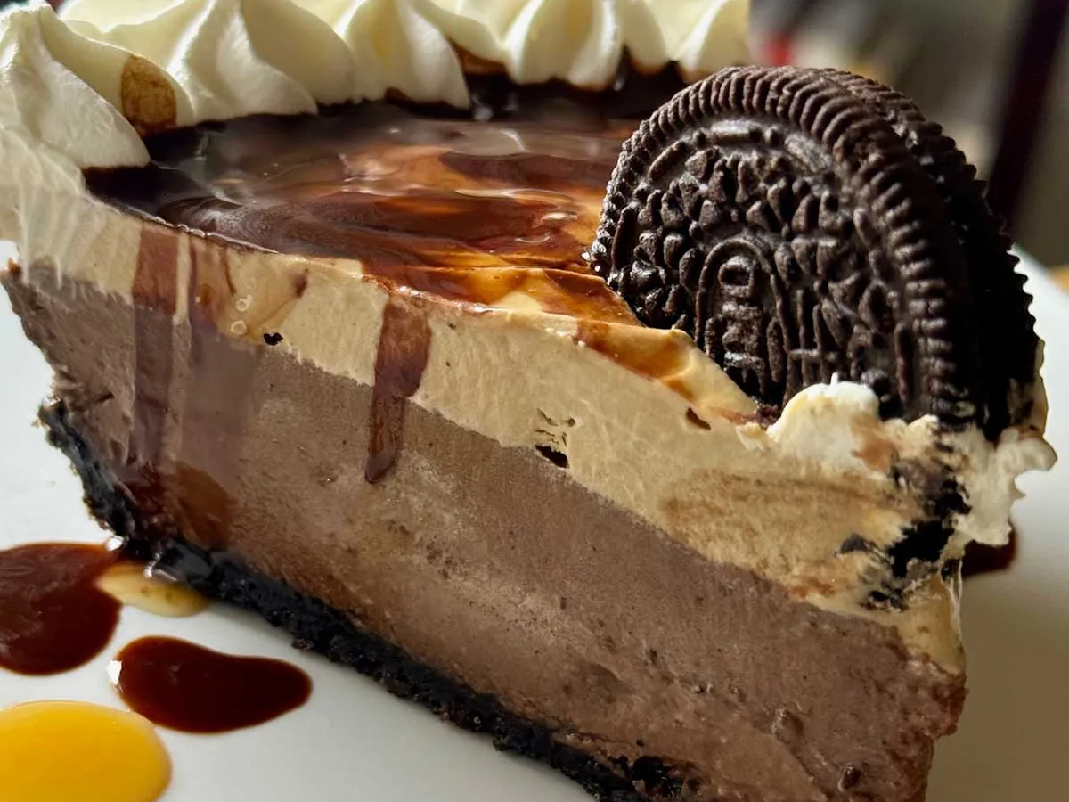 Triple-Tier Chocolate Pie