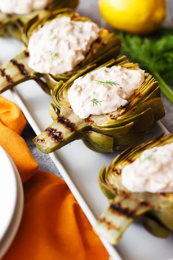 Tuna-Stuffed Artichokes