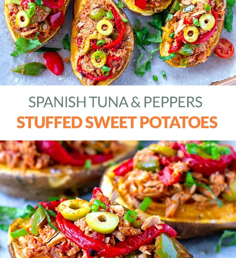 Tuna Stuffed Potatoes