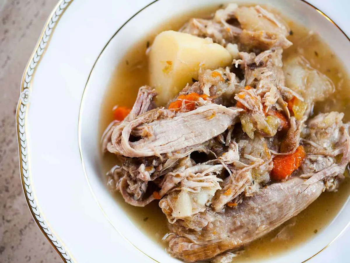 Turkey Legs Soup