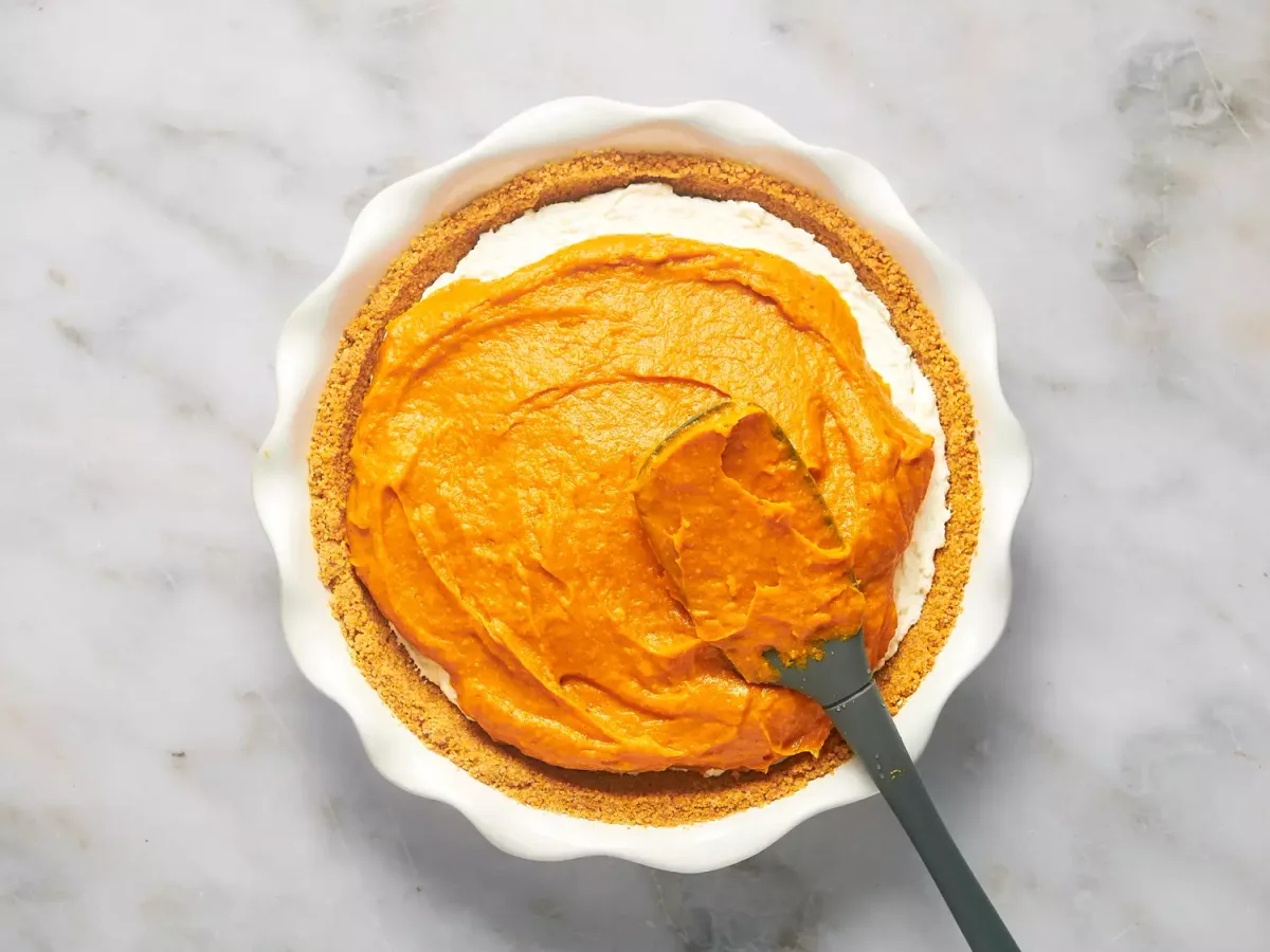 Two Layer Pumpkin Pie
