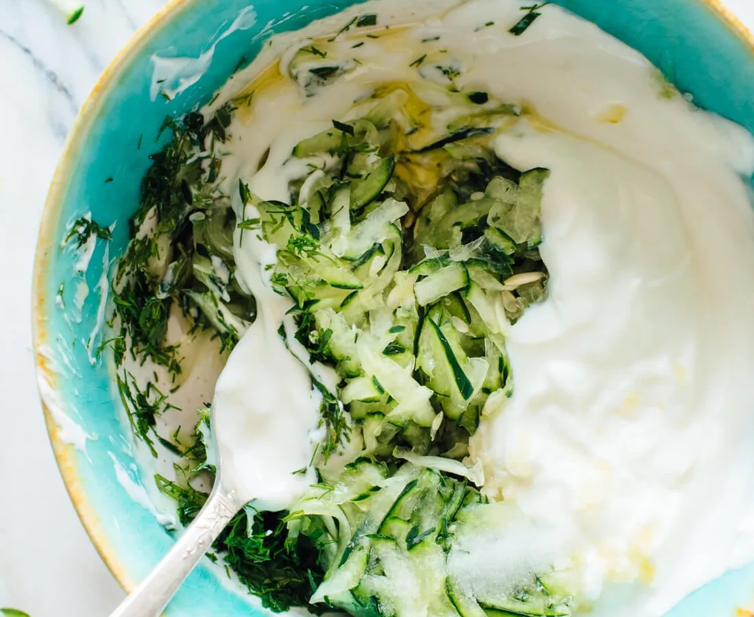 Tzatziki Cucumber And Yogurt Dip