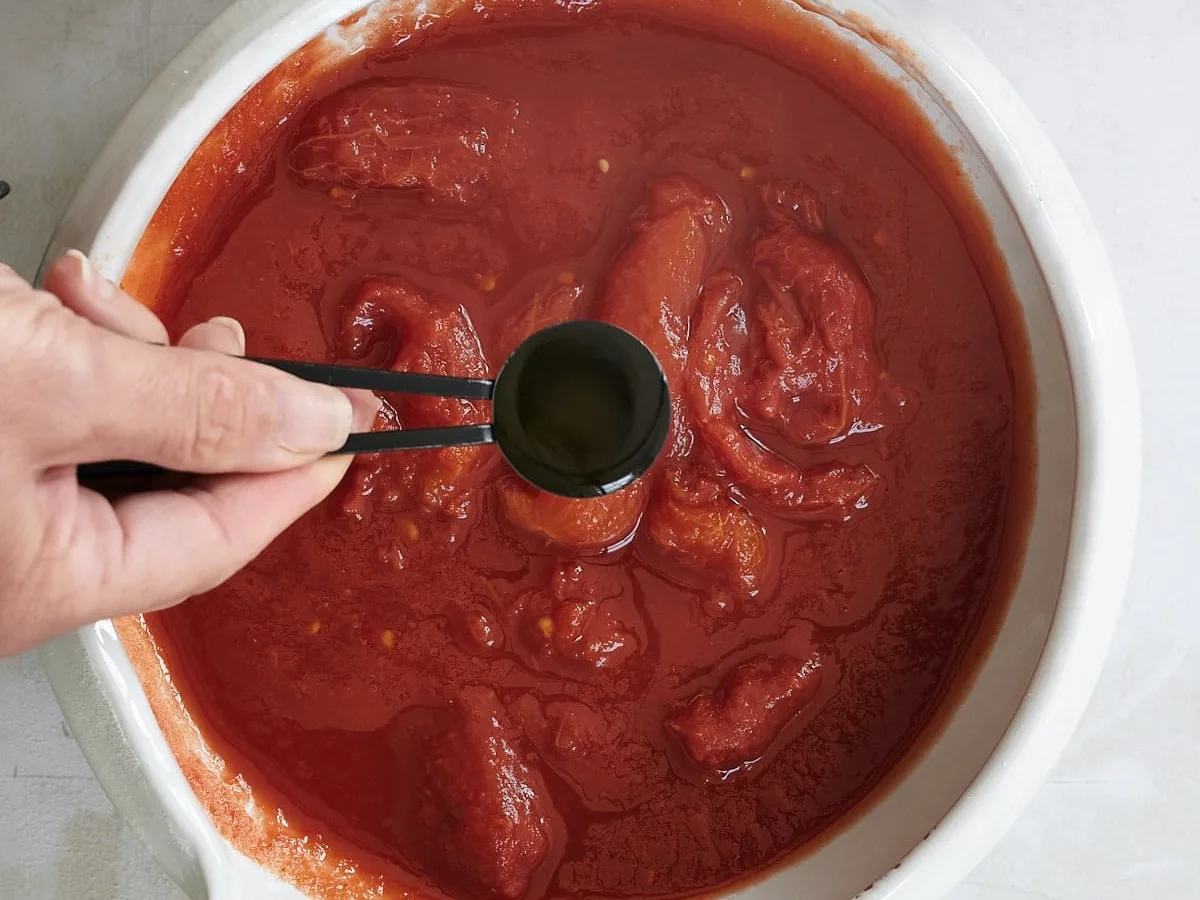 Uncooked Pizza Sauce