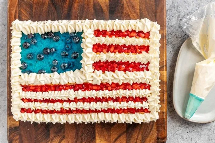 United States − Flag Cake