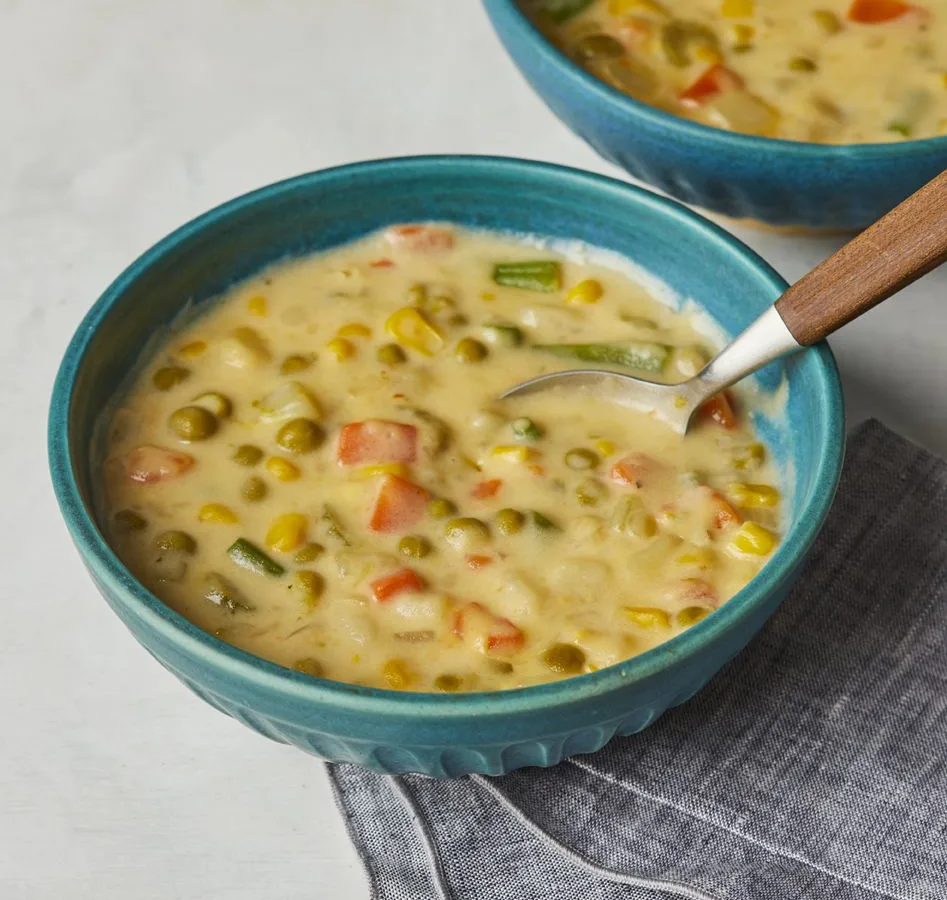 Vegetable and Cheese Chowder