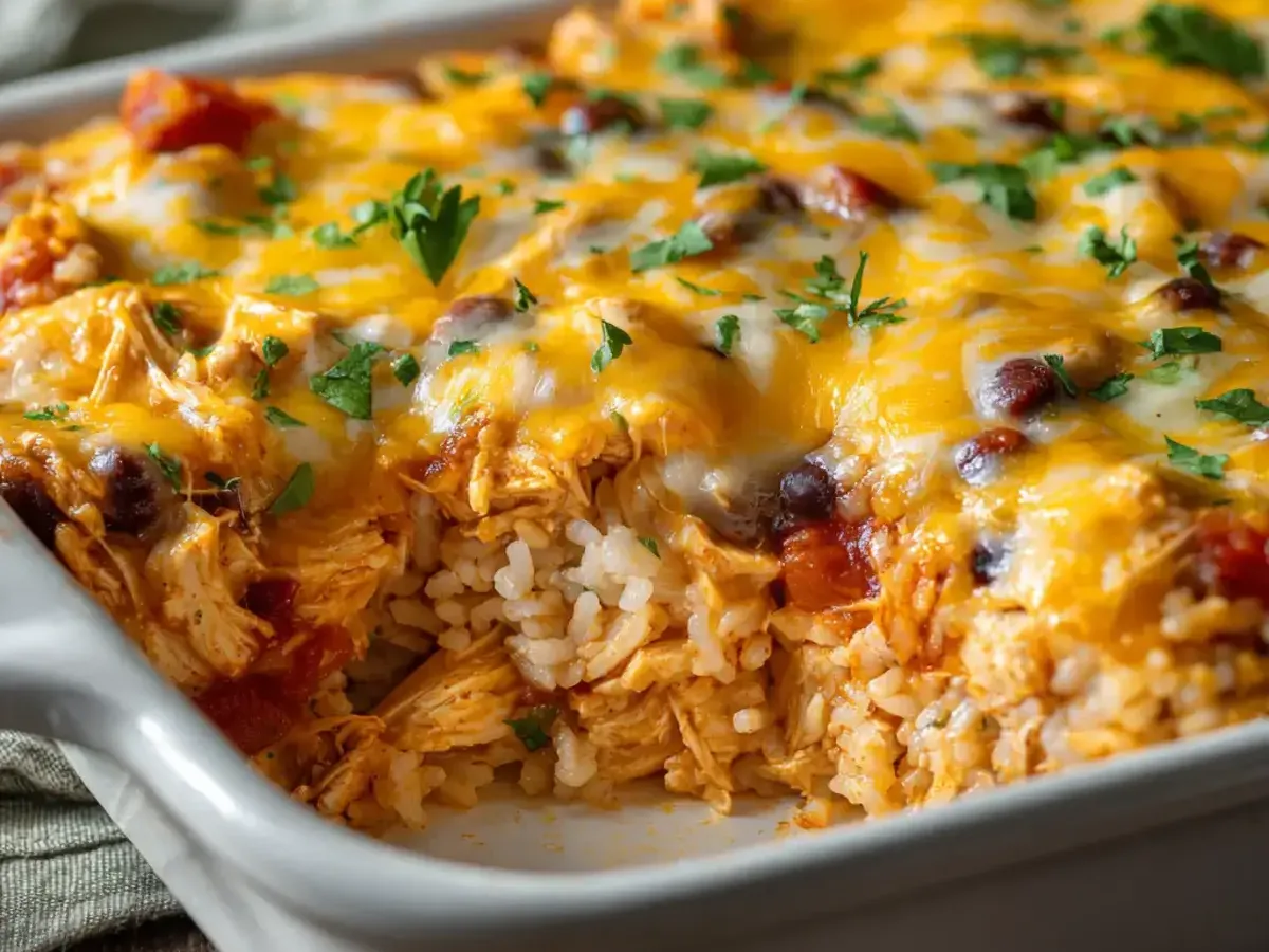 Vegetable Burrito Casserole