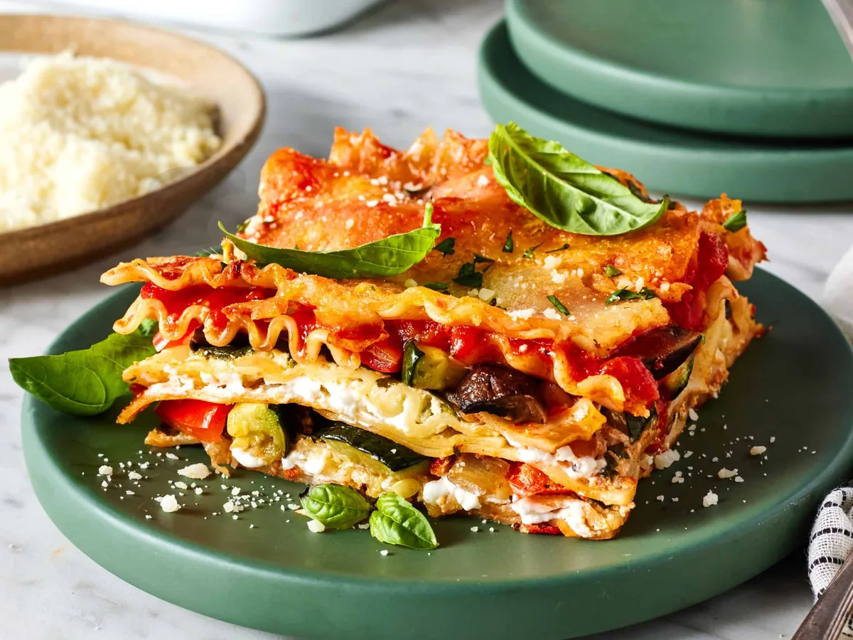 Vegetable Lasagne 1