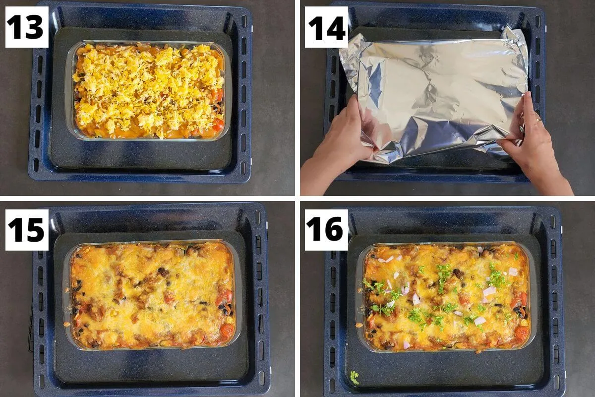 Vegetable Tortilla Casserole
