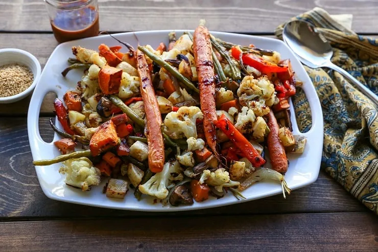 Vegetables Oriental Glaze