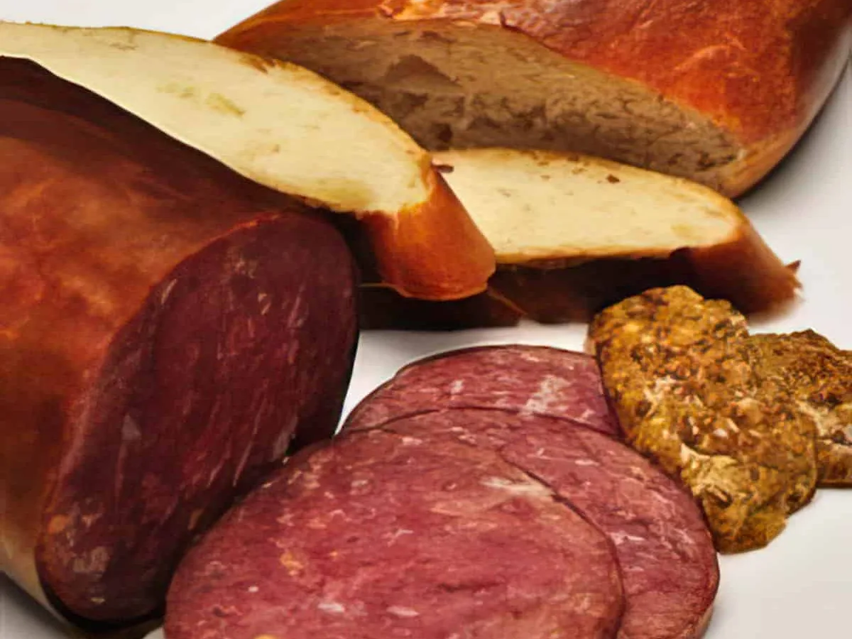 Venison Sausage Salad