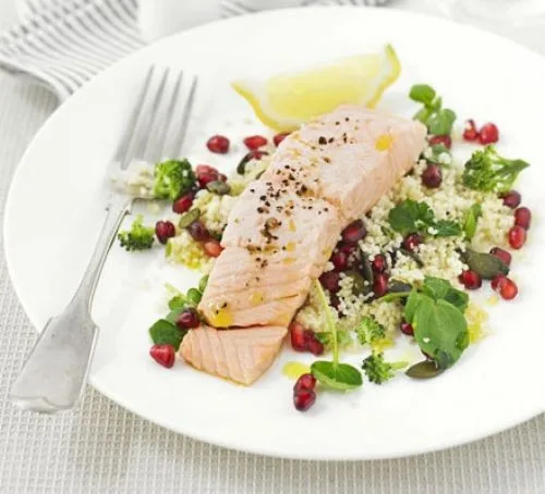 Warm Smoked Salmon Salad
