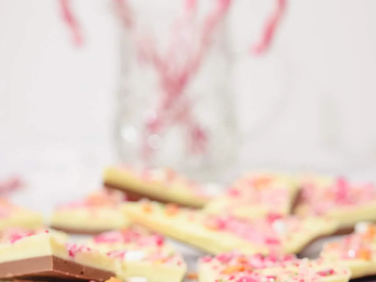 White Christmas Bars In A Jar