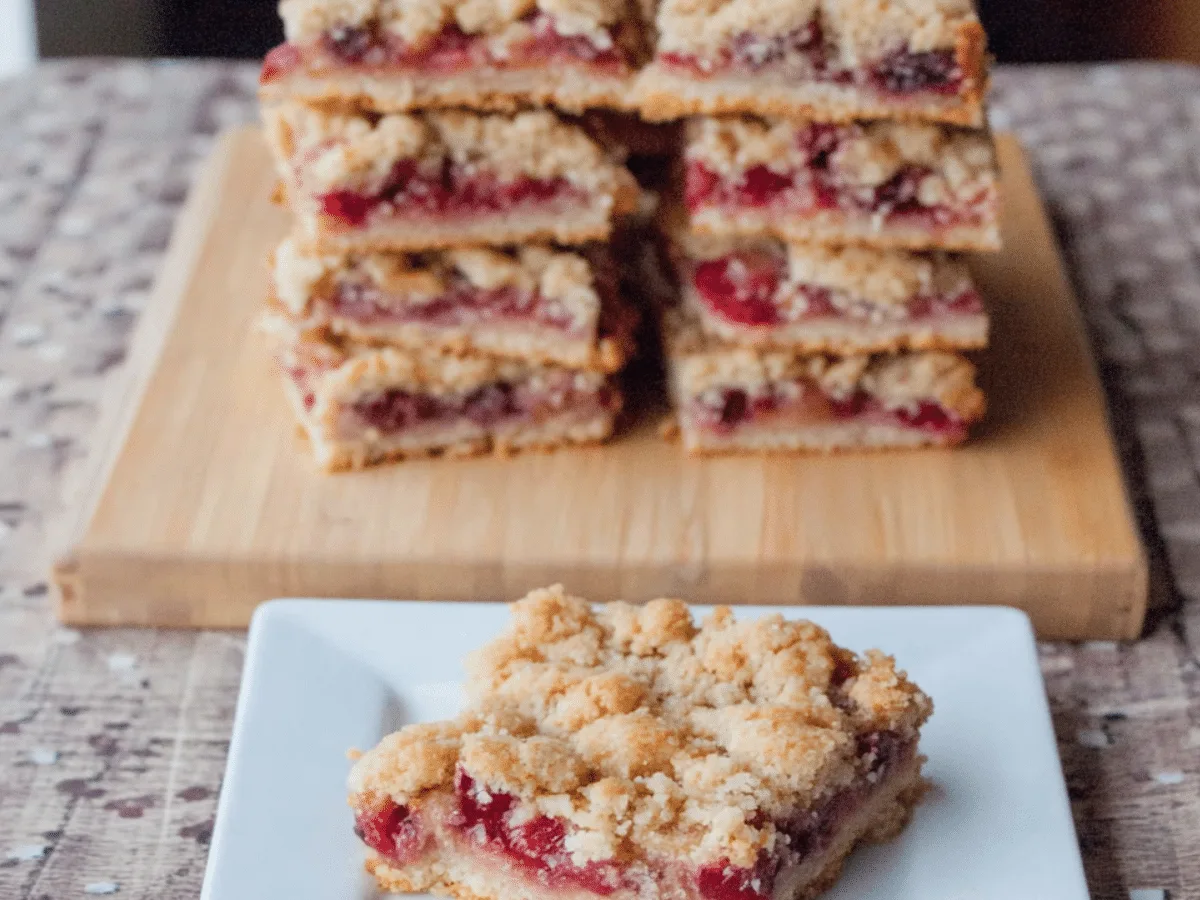 Willow's Sour Cherry Bars