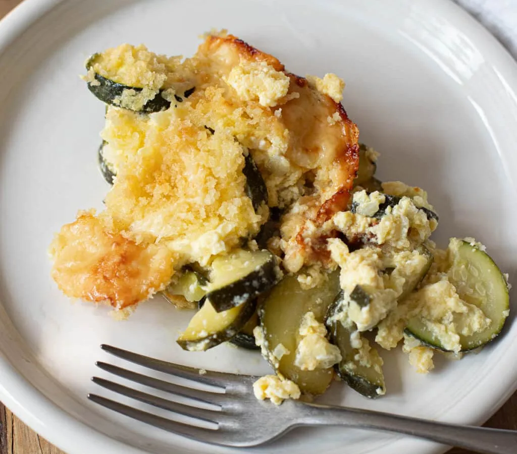 Zucchini & Cheese Casserole