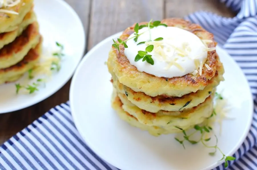Kolokythia Krokettes (Zucchini Pancakes)